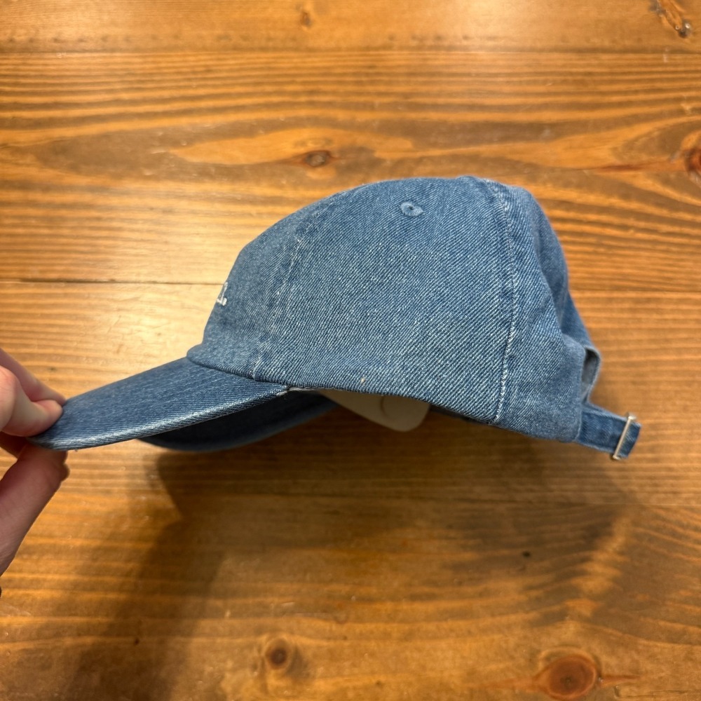 RARE 🔥 Book Person Embroidered Denim Cap Hat Book of the Month Brand New - Picture 3 of 6